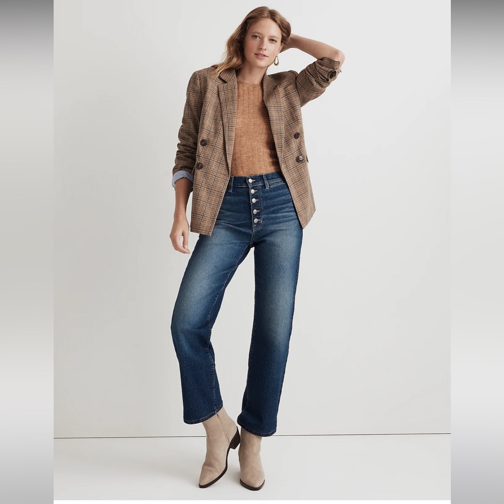 Madewell The Perfect Vintage Wide-Leg Jean size 31 new